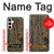 W0598 Wood Graphic Printed Case Cover Custodia e Flip Case per Samsung Galaxy A35 5G
