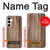 W0599 Wood Graphic Printed Case Cover Custodia e Flip Case per Samsung Galaxy A35 5G