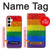 W2683 Rainbow LGBT Pride Flag Case Cover Custodia e Flip Case per Samsung Galaxy A35 5G