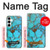 W2685 Aqua Turquoise Gemstone Graphic Printed Case Cover Custodia e Flip Case per Samsung Galaxy A35 5G