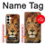 W2870 Lion King of Beasts Case Cover Custodia e Flip Case per Samsung Galaxy A35 5G