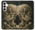 W3358 Vincent Van Gogh Skeleton Cigarette Case Cover Custodia e Flip Case per Samsung Galaxy A35 5G