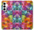 W3477 Abstract Diamond Pattern Case Cover Custodia e Flip Case per Samsung Galaxy A35 5G