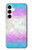 W3747 Trans Flag Polygon Case Cover Custodia e Flip Case per Samsung Galaxy A35 5G