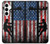 W3803 Electrician Lineman American Flag Case Cover Custodia e Flip Case per Samsung Galaxy A35 5G