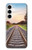 W3866 Railway Straight Train Track Case Cover Custodia e Flip Case per Samsung Galaxy A35 5G