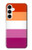 W3887 Lesbian Pride Flag Case Cover Custodia e Flip Case per Samsung Galaxy A35 5G