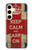 W0674 Keep Calm and Carry On Case Cover Custodia e Flip Case per Samsung Galaxy S24