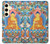 W1256 Buddha Paint Case Cover Custodia e Flip Case per Samsung Galaxy S24
