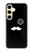 W1946 Sir Mustache Minimalism Case Cover Custodia e Flip Case per Samsung Galaxy S24