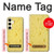 W2913 Cheese Texture Case Cover Custodia e Flip Case per Samsung Galaxy S24