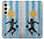 W2977 Argentina Football Soccer Case Cover Custodia e Flip Case per Samsung Galaxy S24