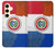 W3017 Paraguay Flag Case Cover Custodia e Flip Case per Samsung Galaxy S24