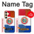 W3017 Paraguay Flag Case Cover Custodia e Flip Case per Samsung Galaxy S24