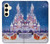 W3282 Santa Xmas Castle Case Cover Custodia e Flip Case per Samsung Galaxy S24
