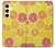 W3408 Lemon Case Cover Custodia e Flip Case per Samsung Galaxy S24