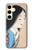 W3483 Japan Beauty Kimono Case Cover Custodia e Flip Case per Samsung Galaxy S24