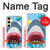 W3947 Shark Helicopter Cartoon Case Cover Custodia e Flip Case per Samsung Galaxy S24