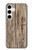W0600 Wood Graphic Printed Case Cover Custodia e Flip Case per Samsung Galaxy S24 Plus