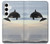 W1349 Killer whale Orca Case Cover Custodia e Flip Case per Samsung Galaxy S24 Plus