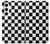 W1611 Black and White Check Chess Board Case Cover Custodia e Flip Case per Samsung Galaxy S24 Plus