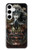 W1685 Steampunk Skull Head Case Cover Custodia e Flip Case per Samsung Galaxy S24 Plus