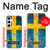 W2990 Sweden Football Soccer Case Cover Custodia e Flip Case per Samsung Galaxy S24 Plus