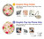 W3037 Pretty Rose Cottage Flora Case Cover Custodia e Flip Case per Samsung Galaxy S24 Plus