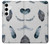 W3085 Feather Paint Pattern Case Cover Custodia e Flip Case per Samsung Galaxy S24 Plus