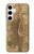 W3230 Vintage Map of London Case Cover Custodia e Flip Case per Samsung Galaxy S24 Plus