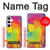 W3675 Color Splash Case Cover Custodia e Flip Case per Samsung Galaxy S24 Plus
