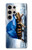 W0084 Turtle in the Rain Case Cover Custodia e Flip Case per Samsung Galaxy S24 Ultra