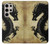 W1482 Black Dragon Painting Case Cover Custodia e Flip Case per Samsung Galaxy S24 Ultra