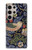 W3791 William Morris Strawberry Thief Fabric Case Cover Custodia e Flip Case per Samsung Galaxy S24 Ultra