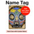W0965 African Baluba Mask Tablet Case Cover Custodia per iPad 10.2 (2021,2020,2019), iPad 9 8 7