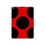 W1829 Ladybugs Dot Pattern Tablet Case Cover Custodia per iPad 10.2 (2021,2020,2019), iPad 9 8 7