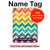 W2362 Rainbow Colorful Shavron Zig Zag Pattern Tablet Case Cover Custodia per iPad 10.2 (2021,2020,2019), iPad 9 8 7
