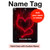 W3682 Devil Heart Tablet Case Cover Custodia per iPad 10.2 (2021,2020,2019), iPad 9 8 7