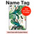 W3697 Leaf Life Birds Tablet Case Cover Custodia per iPad 10.2 (2021,2020,2019), iPad 9 8 7