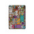W3879 Retro Music Doodle Tablet Case Cover Custodia per iPad 10.2 (2021,2020,2019), iPad 9 8 7