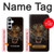 W0575 Tiger Face Case Cover Custodia e Flip Case per Samsung Galaxy A55 5G