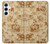 W2180 Flower Floral Vintage Pattern Case Cover Custodia e Flip Case per Samsung Galaxy A55 5G
