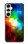 W2312 Colorful Rainbow Space Galaxy Case Cover Custodia e Flip Case per Samsung Galaxy A55 5G