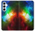W2312 Colorful Rainbow Space Galaxy Case Cover Custodia e Flip Case per Samsung Galaxy A55 5G
