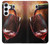 W2396 Red Wine Bottle And Glass Case Cover Custodia e Flip Case per Samsung Galaxy A55 5G