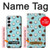 W3860 Coconut Dot Pattern Case Cover Custodia e Flip Case per Samsung Galaxy A55 5G