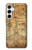 W3868 Aircraft Blueprint Old Paper Case Cover Custodia e Flip Case per Samsung Galaxy A55 5G
