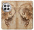 W1045 Leonardo da Vinci Woman's Head Case Cover Custodia e Flip Case per OnePlus 12