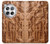 W1307 Fish Wood Carving Graphic Printed Case Cover Custodia e Flip Case per OnePlus 12