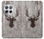 W2505 Reindeer Head Old Wood Texture Graphic Case Cover Custodia e Flip Case per OnePlus 12